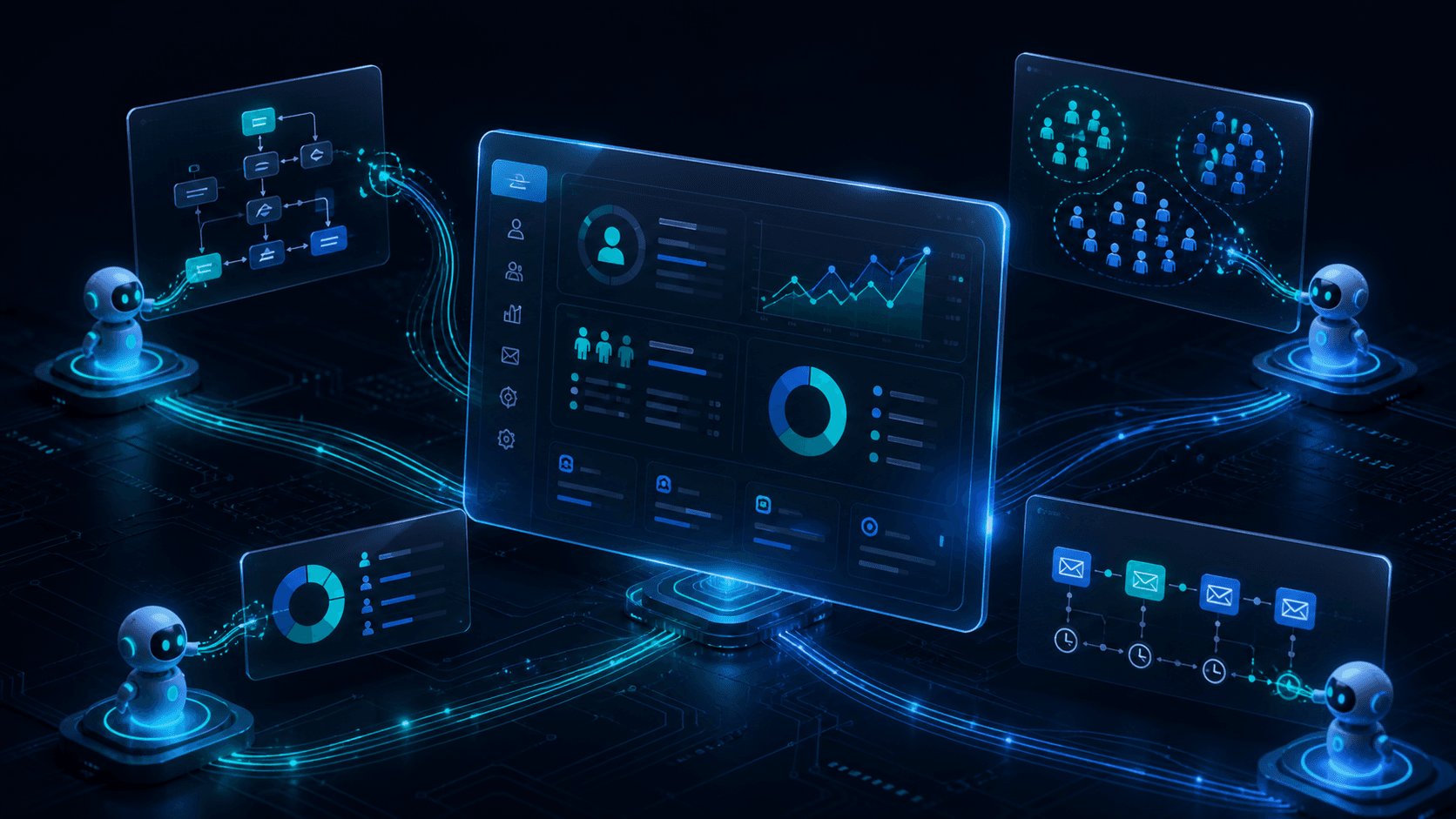 crm.care: AI agents running autonomous marketing operations